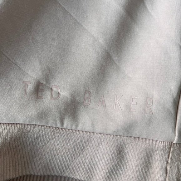 Ted Baker Auibry Seam-Detail Sweater top blouse light pink size 2 *PLEASE READ* - Picture 9 of 16